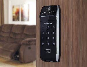 Khóa điện tử Samsung có thiết kế đẹp mắt