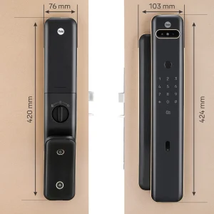 KHÓA THÔNG MINH NHẬN DIỆN KHUÔN MẶT YALE LUNA PRO+ 5 Khóa thông minh nhận diện khuôn mặt Yale Luna Pro+