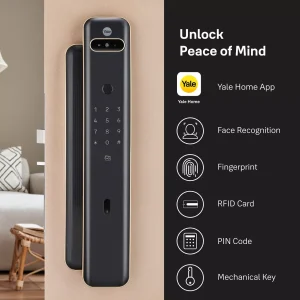 KHÓA THÔNG MINH NHẬN DIỆN KHUÔN MẶT YALE LUNA PRO+ 8 Khóa thông minh nhận diện khuôn mặt Yale Luna Pro+